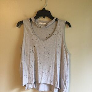 Mickey & Joey large grey tank top